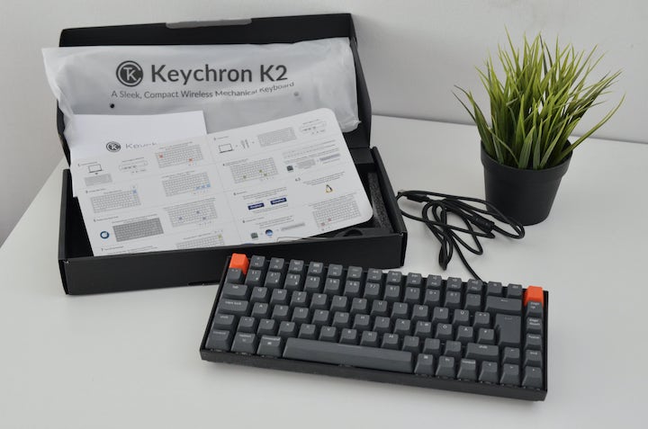 Keychron K2 mit Originalverpackung