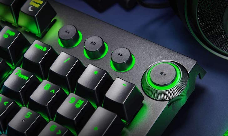 Razer BlackWidow Elite Medientasten