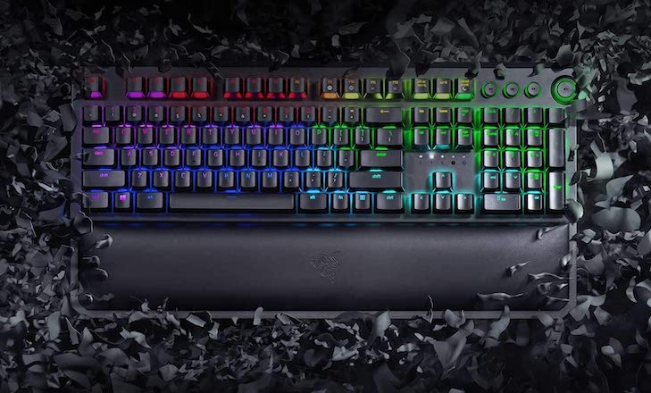 Razer BlackWidow Elite von oben