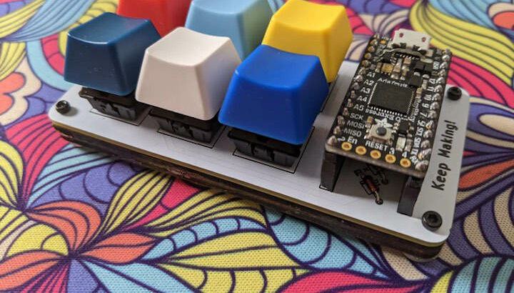 BYO Mechanicyl Keyboard in Regenbogenfarben