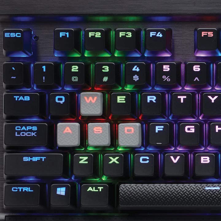 Corsair K65 Rapidfire WASD-Tasten