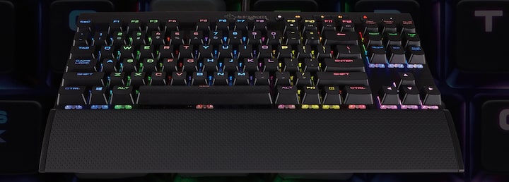 Corsair K65 Rapidfire mit RGB Beleuchtung