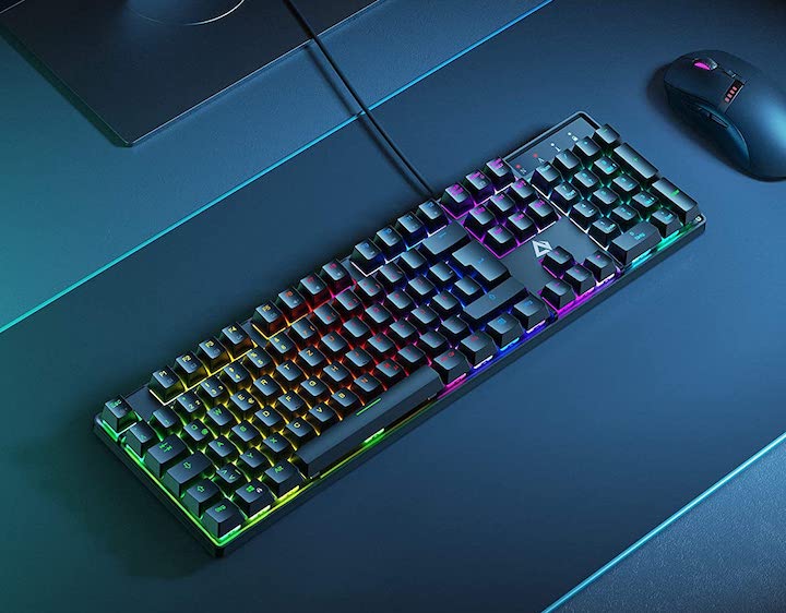 AUKEY KM-G16 Gaming-Setup