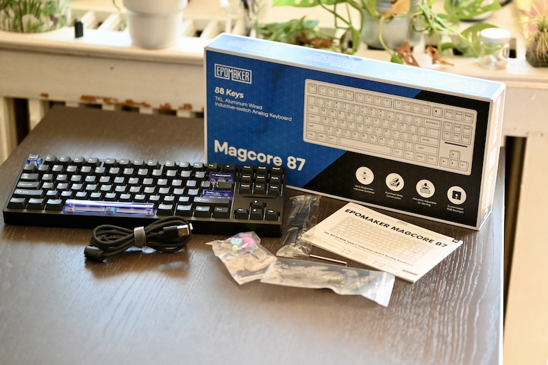 Epomaker Magcore 87 mit OVP und Zubehör