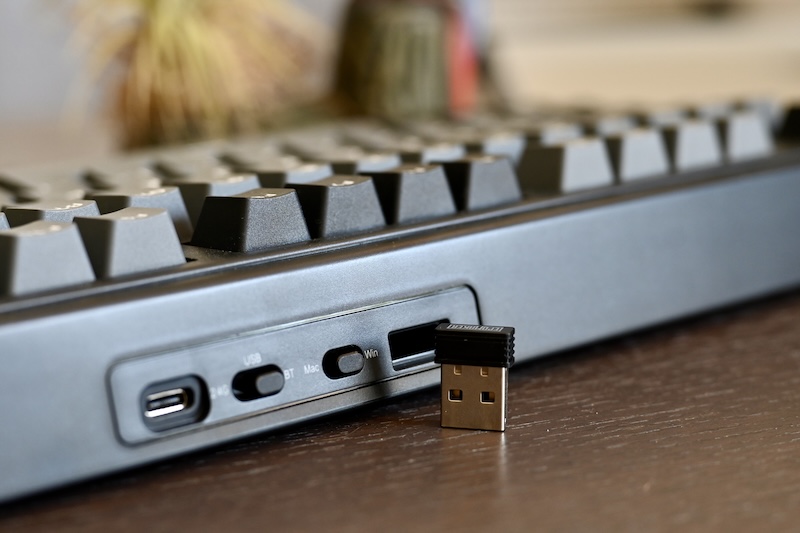 Epomaker TH99 mit Funk-Adapter