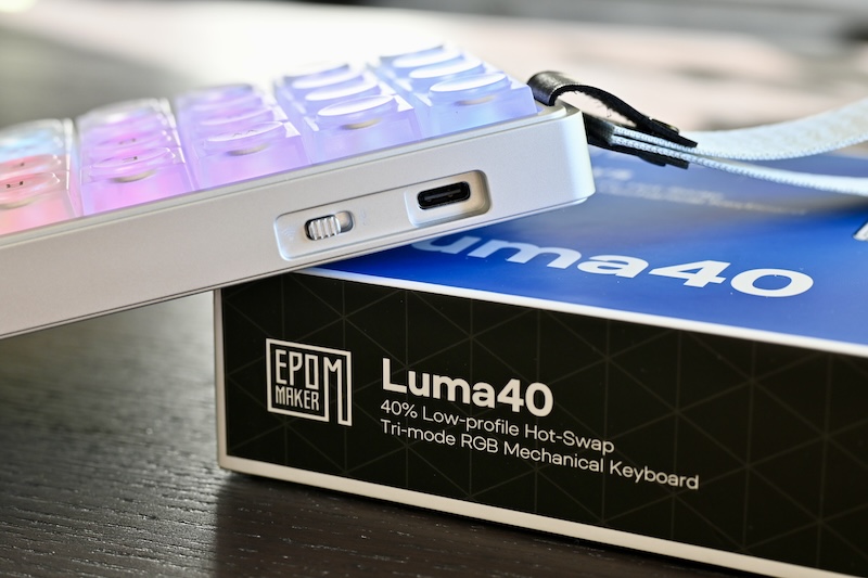 Epomaker Luma40 Anschluss