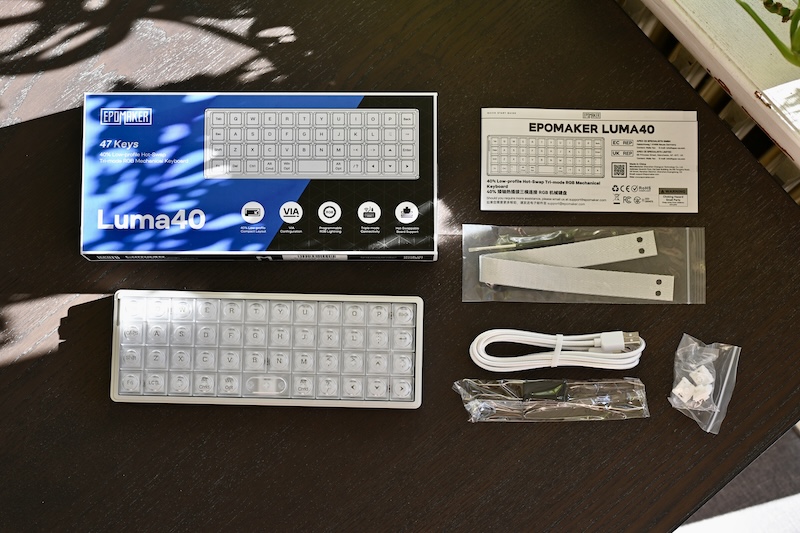 Epomaker Luma40 Lieferumfang